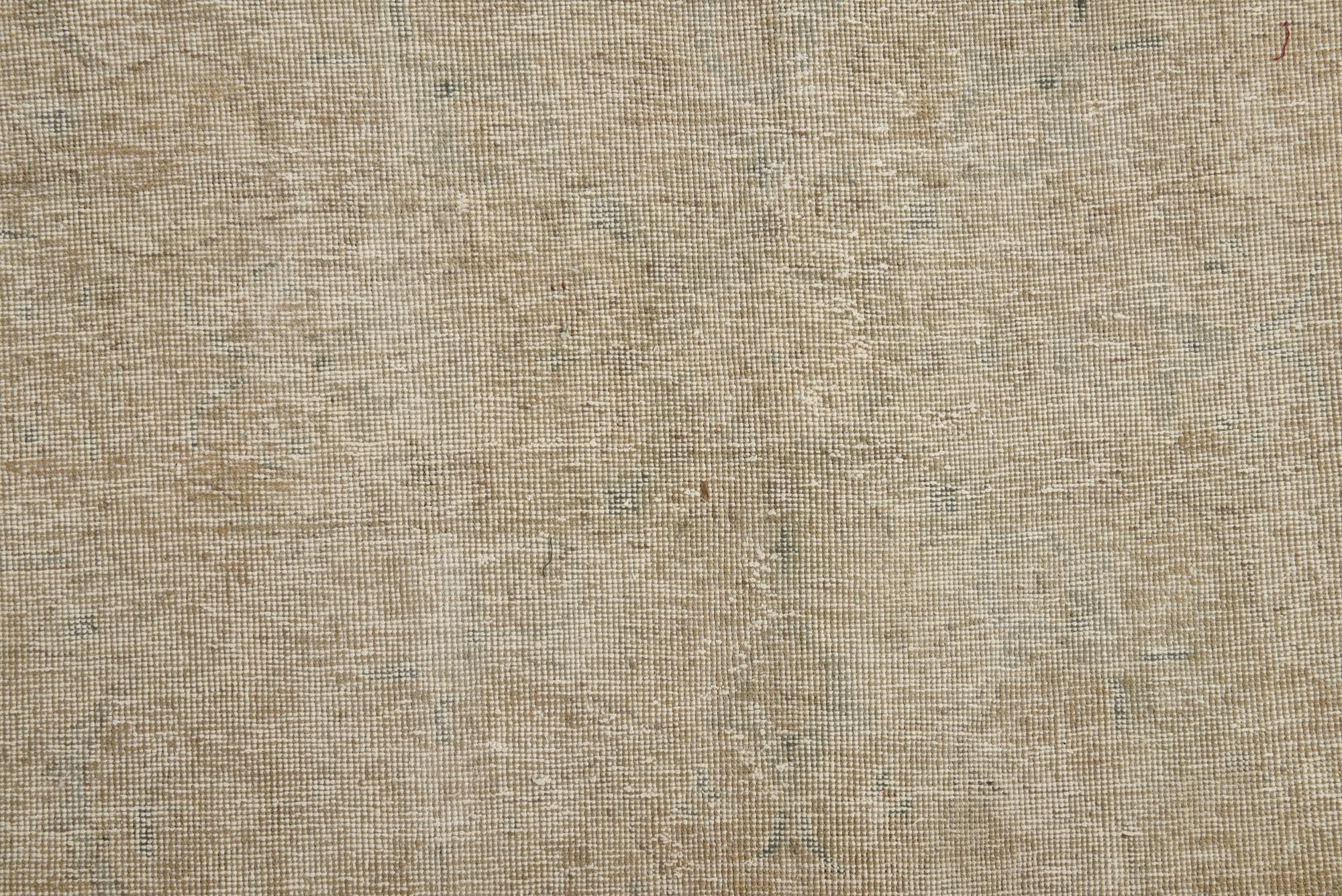 9' x 10' 9 Hand Knotted Ultra Vintage Persian Wool Rug