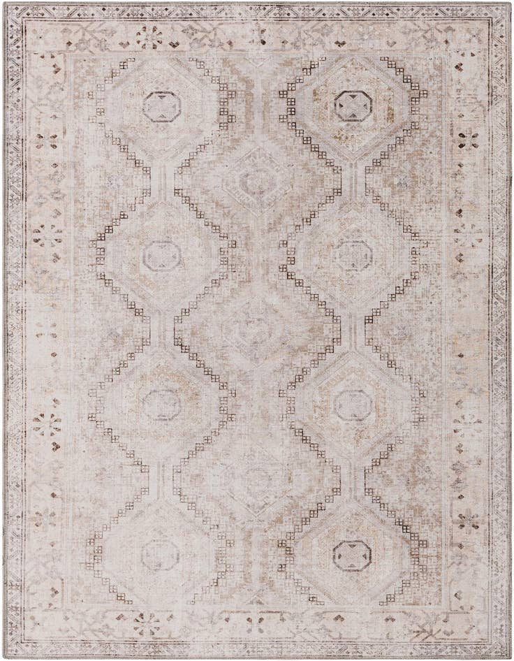 Detail image of 5' x 8' Washable Yara Rug