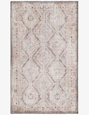 Ivory and Beige Yara Rug