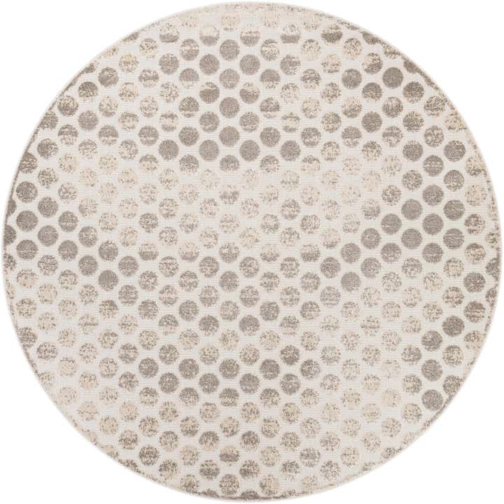10' x 10' Easy-Clean Sabrina Soto Indoor / Outdoor Round Rug