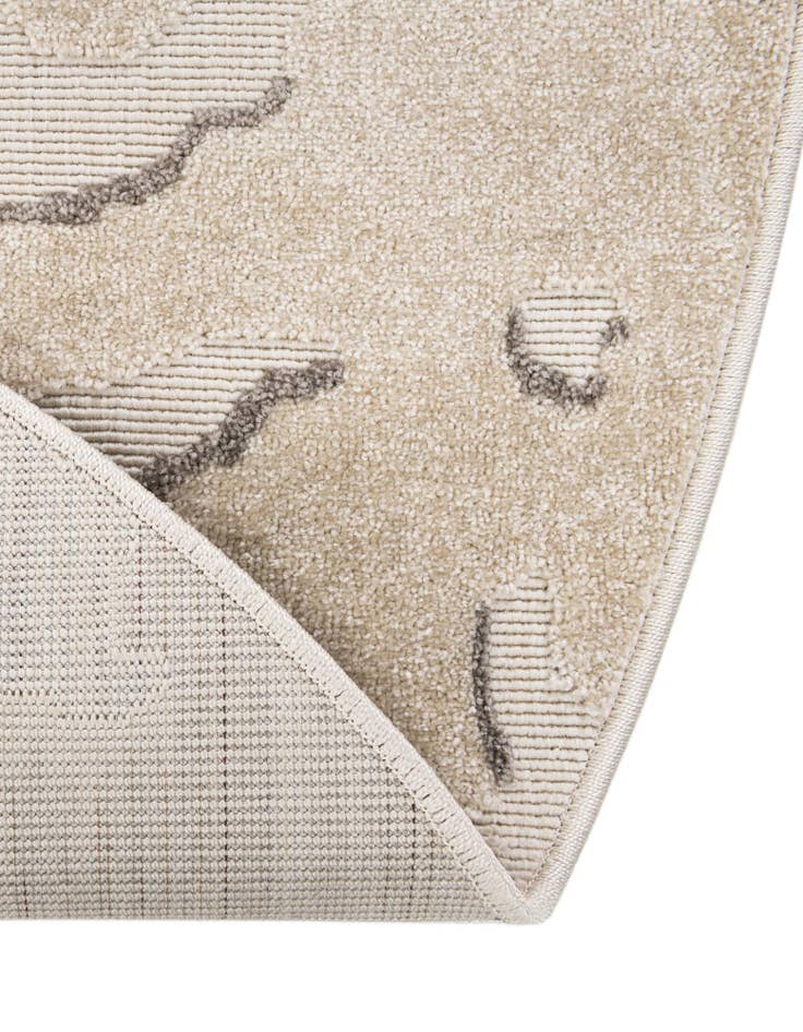 Detail image of 10' x 10' Easy-Clean Sabrina Soto Indoor / Outdoor Round Rug