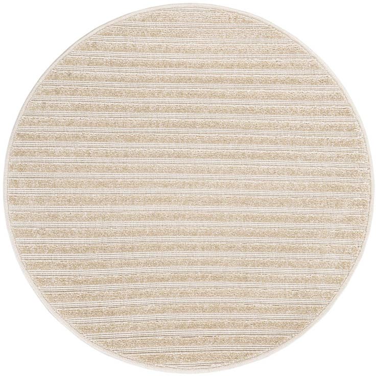 Detail image of 3' x 3' Easy-Clean Sabrina Soto Indoor / Outdoor Round Rug