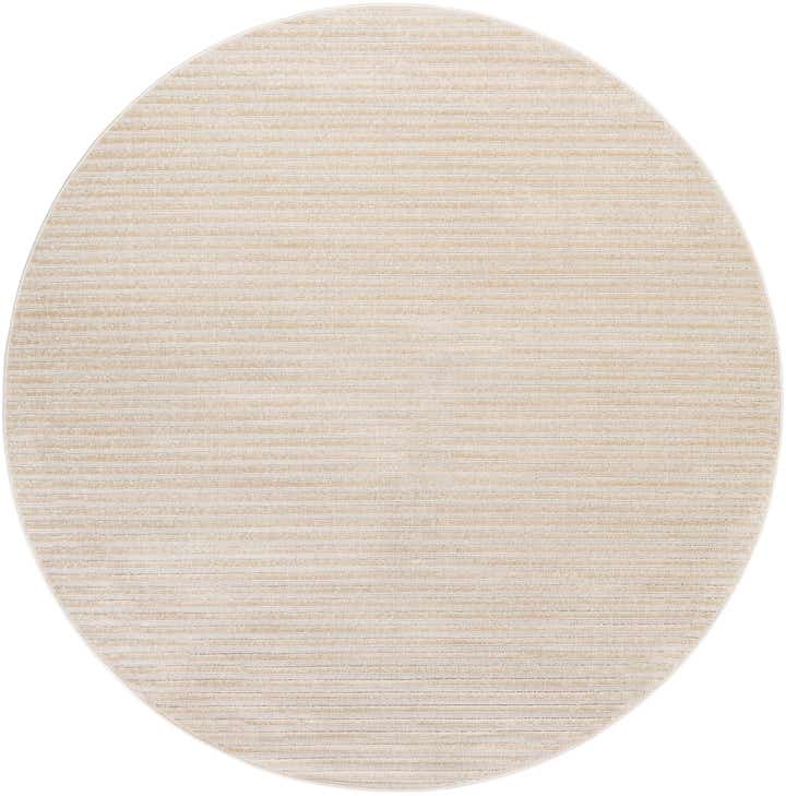 7' 10 x 7' 10 Easy-Clean Sabrina Soto Indoor / Outdoor Round Rug