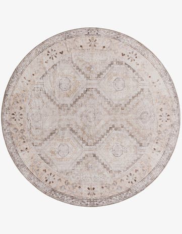 7' 10 x 7' 10 Yara Round Rug
