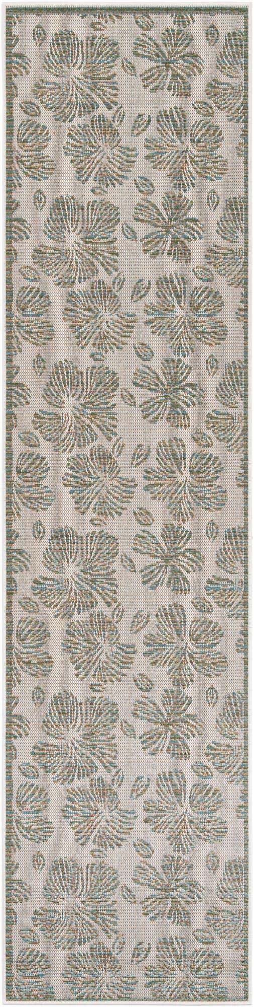 2' 7 x 10' Easy-Clean Baja Indoor / Outdoor Runner Rug