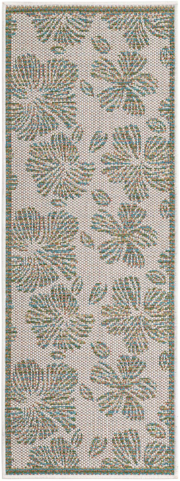 2' x 5' 1 Easy-Clean Baja Indoor / Outdoor Runner Rug