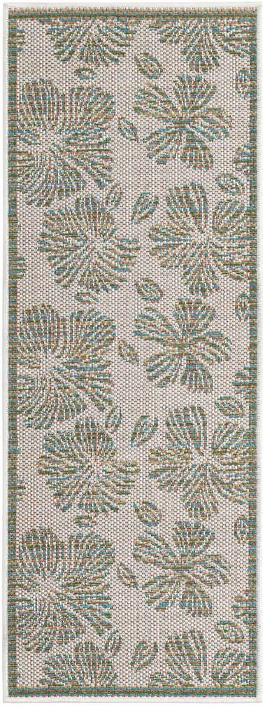 2' x 5' 1 Easy-Clean Baja Indoor / Outdoor Runner Rug