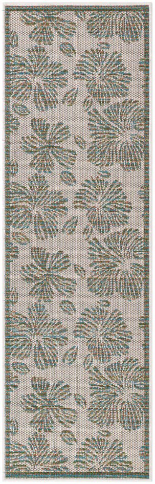 Detail image of 2' x 6' 1 Easy-Clean Baja Indoor / Outdoor Runner Rug