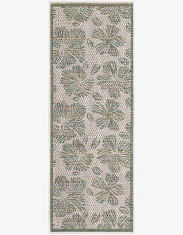 2' x 5' 1 Easy-Clean Baja Indoor / Outdoor Runner Rug