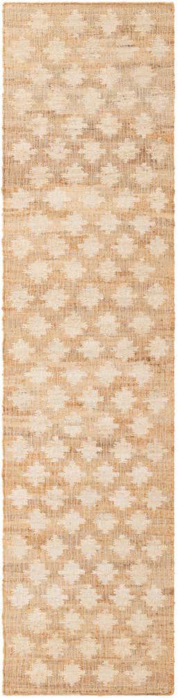 2' 7 x 10' Hand Woven Kala Handwoven Jute Runner Rug