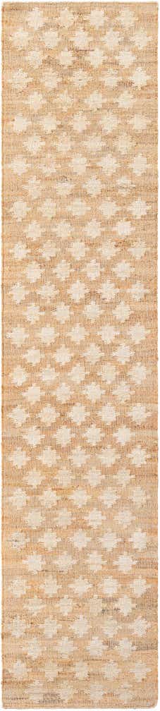 2' 7 x 12' Hand Woven Kala Handwoven Jute Runner Rug
