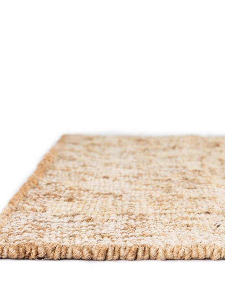 Detail image of 2' x 6' 1  Hand Woven Kala Handwoven Jute Runner Rug
