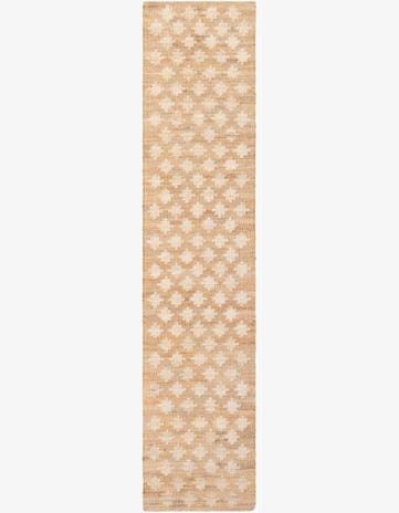 2' 7 x 12' Hand Woven Kala Handwoven Jute Runner Rug