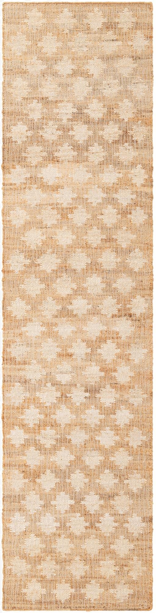 Primary image  2' 7 x 10'  Hand Woven Kala Handwoven Jute Runner Rug