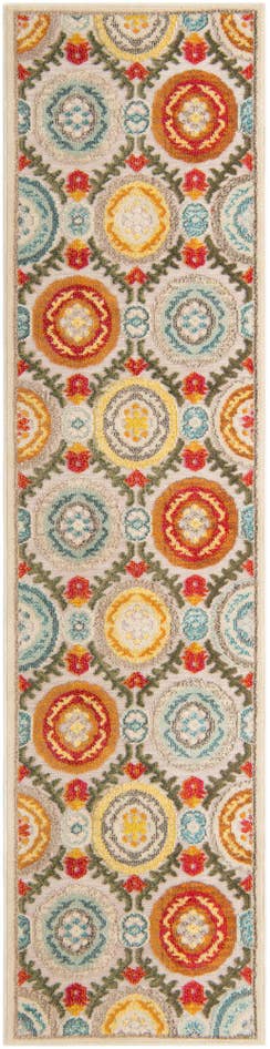 Detail image of 2' 7 x 10' Easy-Clean Casablanca Indoor / Outdoor Runner Rug