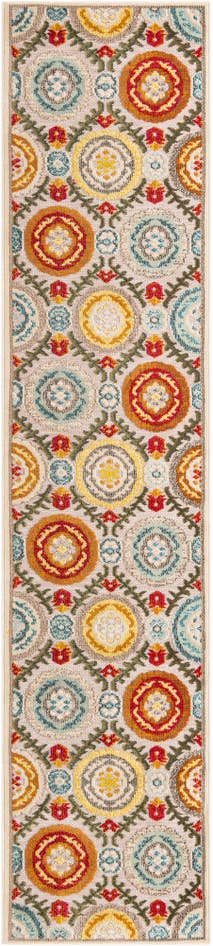 Detail image of 2' 7 x 12' Easy-Clean Casablanca Indoor / Outdoor Runner Rug