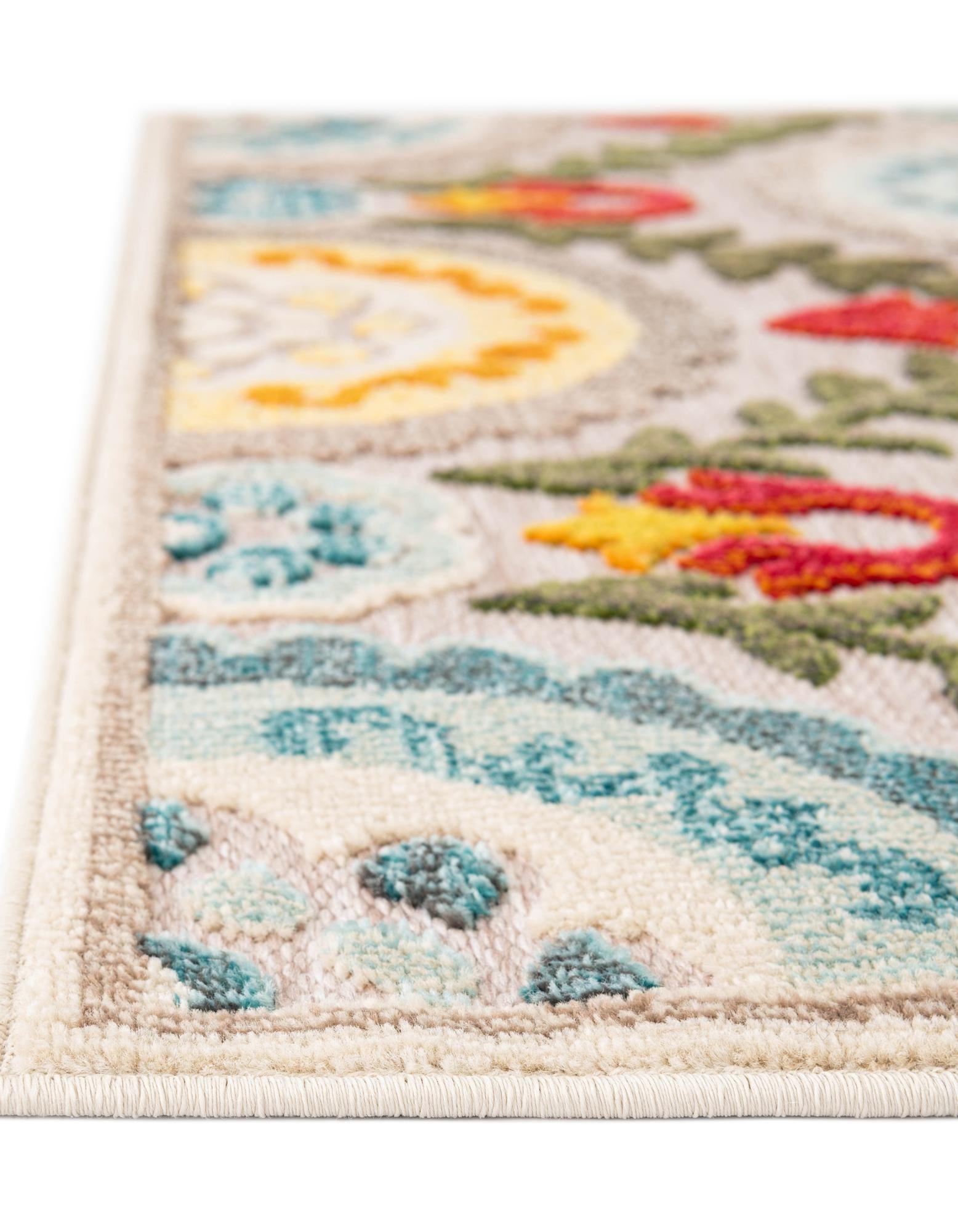 2' x 6' Easy-Clean Casablanca Indoor / Outdoor Runner Rug