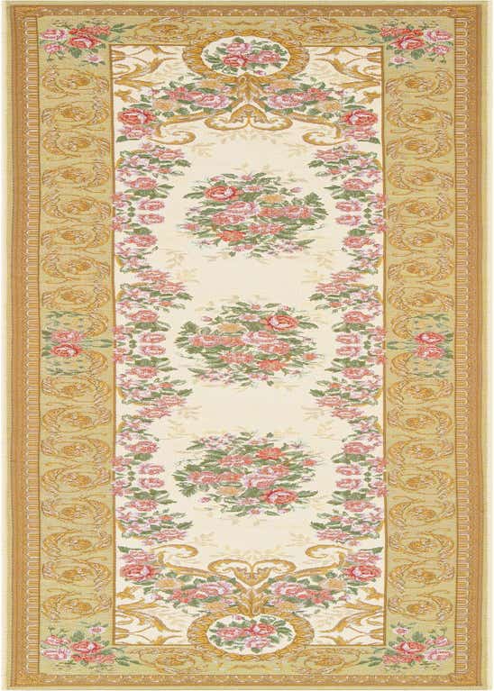 2' 7 x 10' Easy-Clean Traditional Indoor / Outdoor Runner Rug