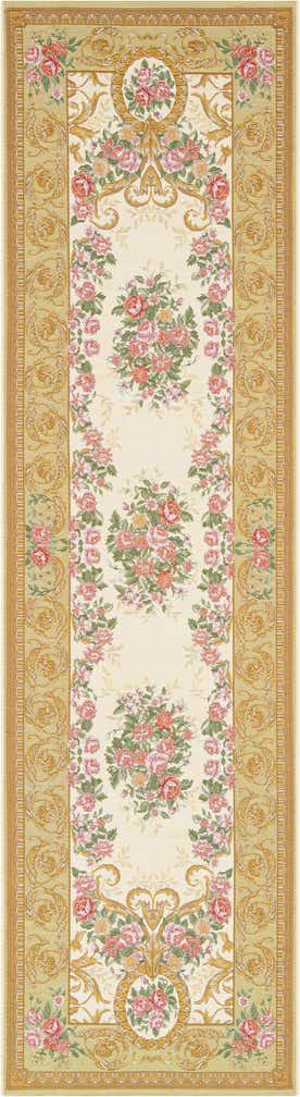 2' 7 x 10' Easy-Clean Traditional Indoor / Outdoor Runner Rug