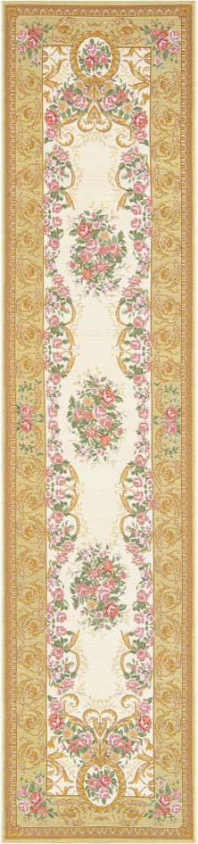 Detail image of 2' 7 x 12' Easy-Clean Traditional Indoor / Outdoor Runner Rug