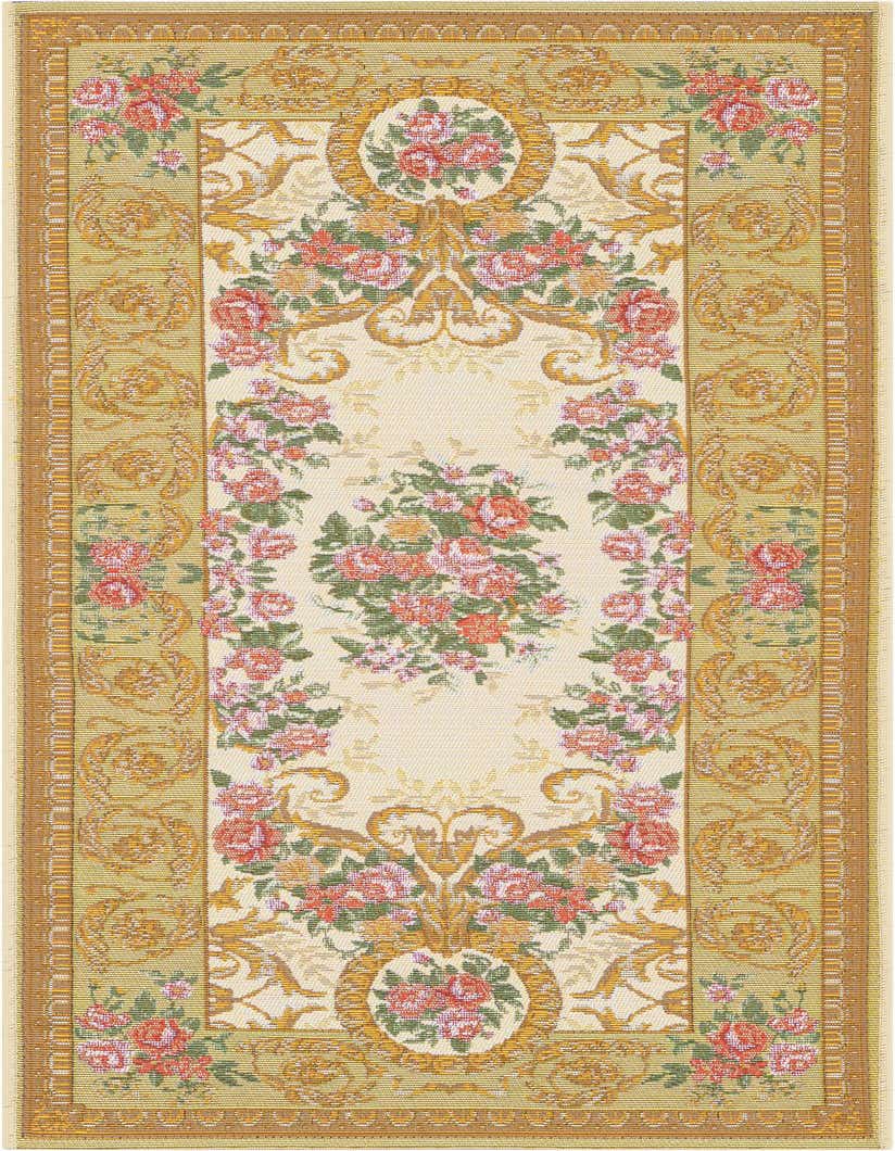 2' x 5' Easy-Clean Traditional Indoor / Outdoor Runner Rug
