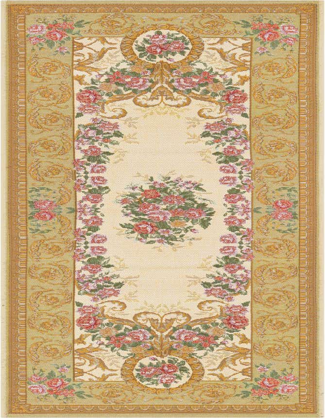 2' x 6' Easy-Clean Traditional Indoor / Outdoor Runner Rug