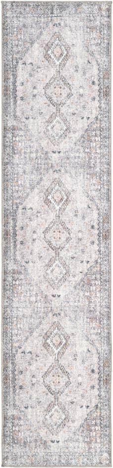 Detail image of 2' x 8' Washable Yara Runner Rug