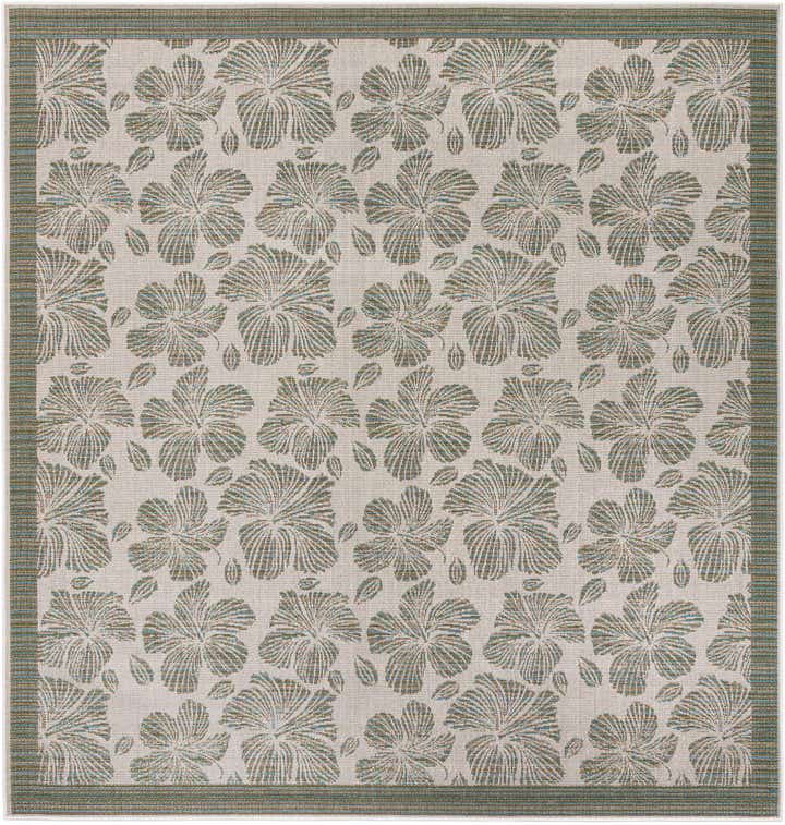 10' x 10' Easy-Clean Baja Indoor / Outdoor Square Rug