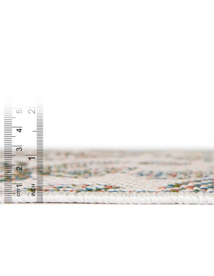 Detail image of 10' x 10' Easy-Clean Baja Indoor / Outdoor Square Rug