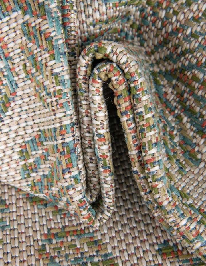 10' x 10' Easy-Clean Baja Indoor / Outdoor Square Rug