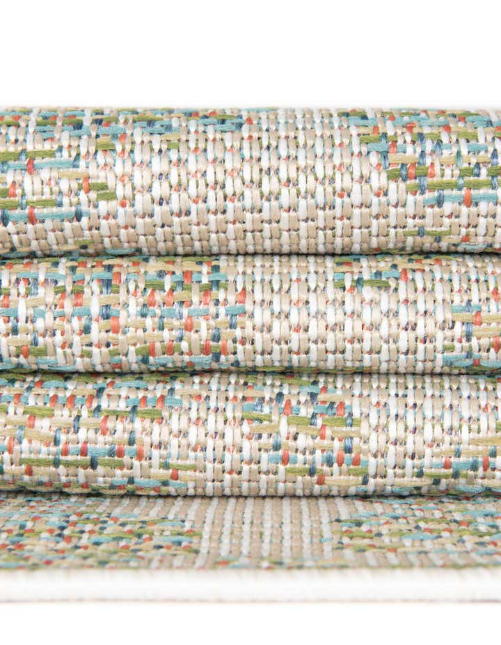 10' x 10' Easy-Clean Baja Indoor / Outdoor Square Rug