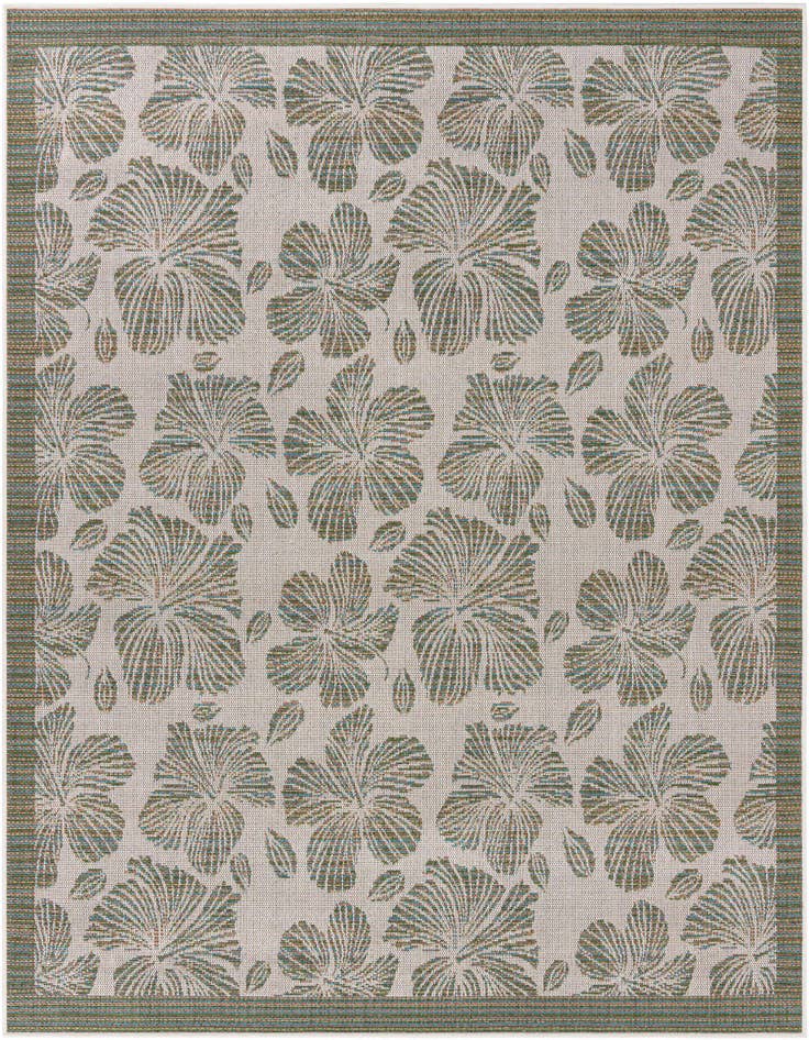 Detail image of 7' 10 x 7' 10 Easy-Clean Baja Indoor / Outdoor Square Rug