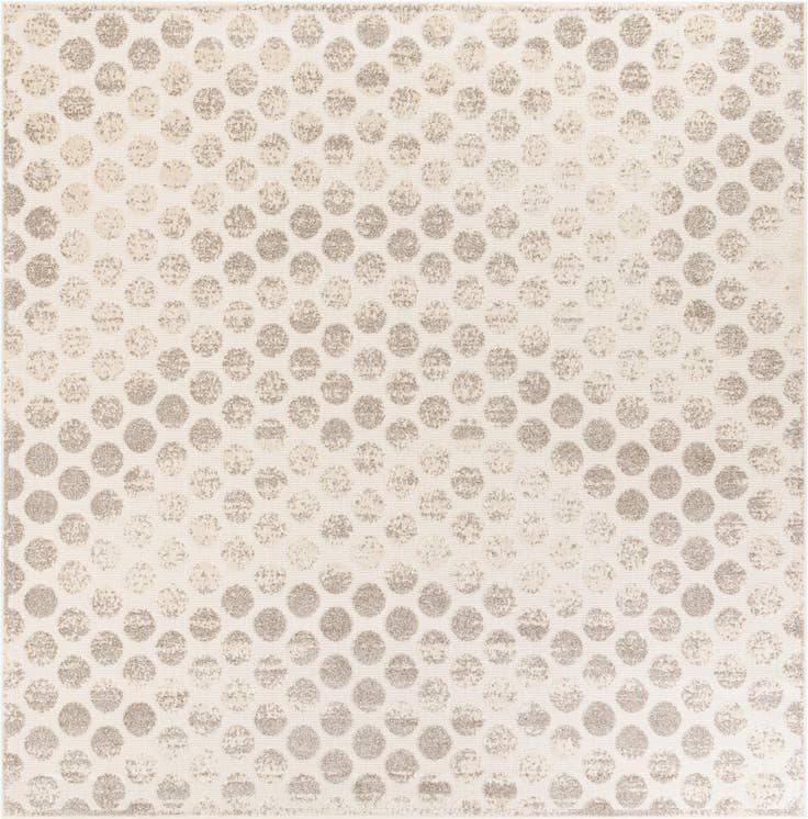 Detail image of 10' x 10' Easy-Clean Sabrina Soto Indoor / Outdoor Square Rug