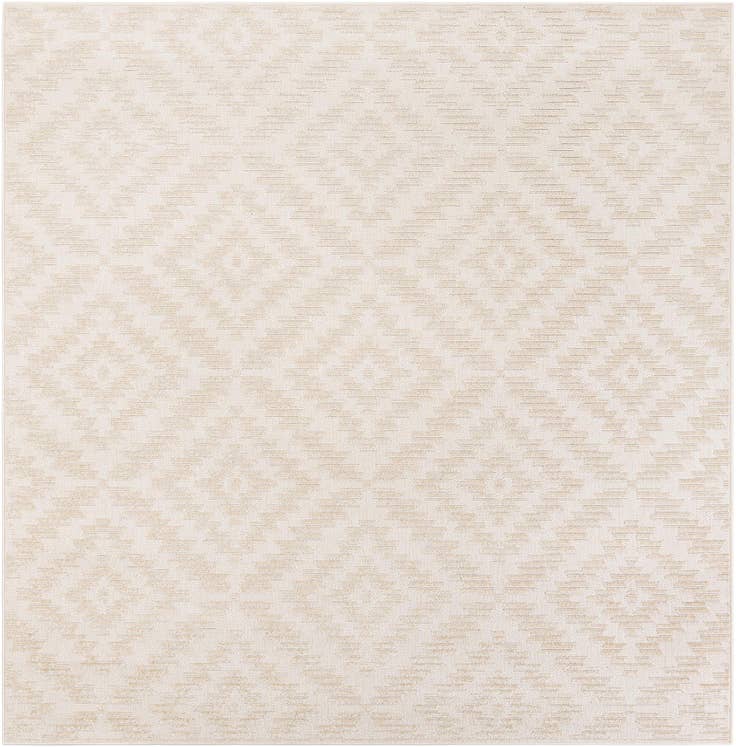 Detail image of 7' 10 x 7' 10 Easy-Clean Sabrina Soto Indoor / Outdoor Square Rug