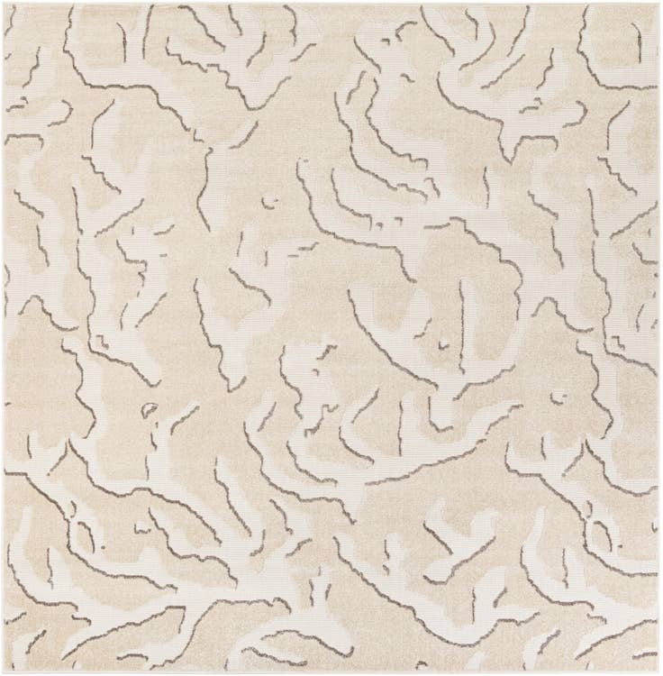 Detail image of 10' x 10' Easy-Clean Sabrina Soto Indoor / Outdoor Square Rug