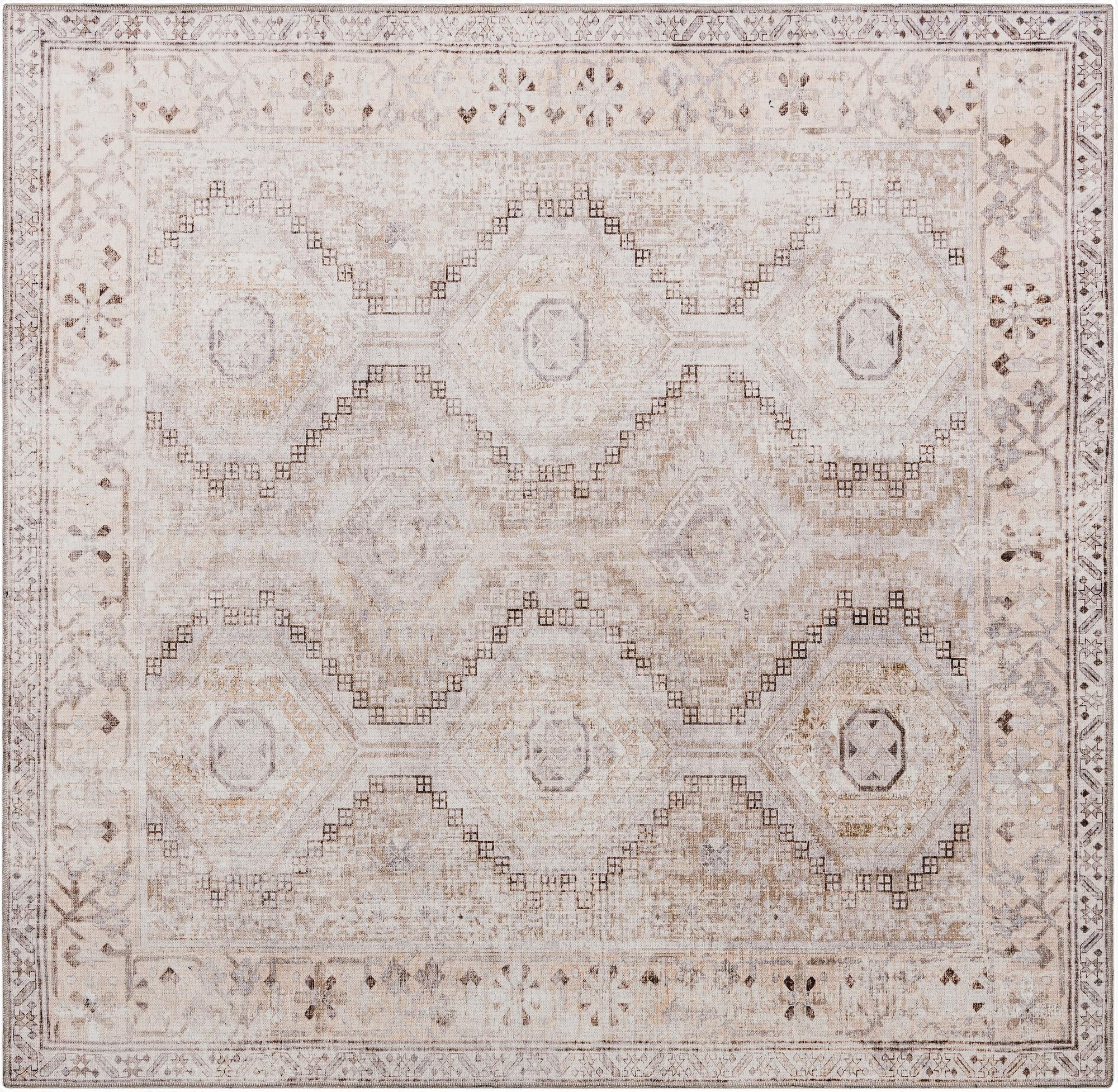 7' 10 x 7' 10 Yara Square Rug