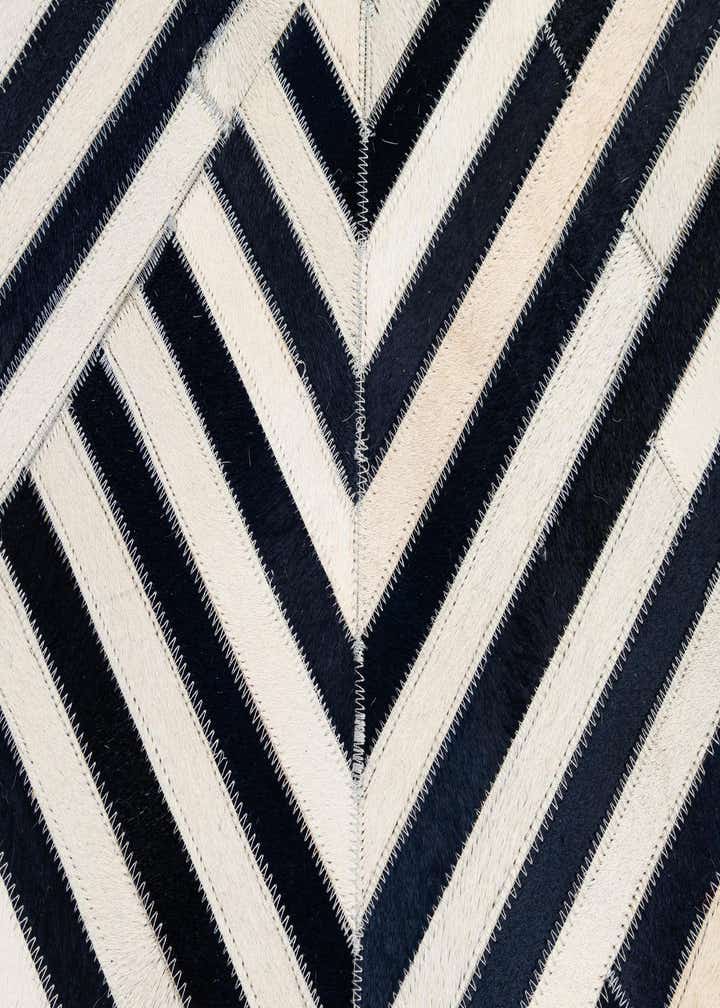 7' 11 x 10' 11 Cowhide - Patchwork Rug