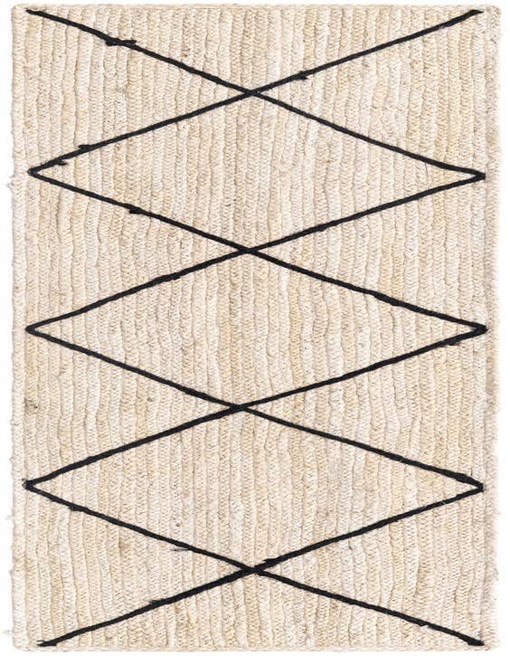 Detail image of 2' 2 x 8' 2  Hand Braided Jute Runner Rug