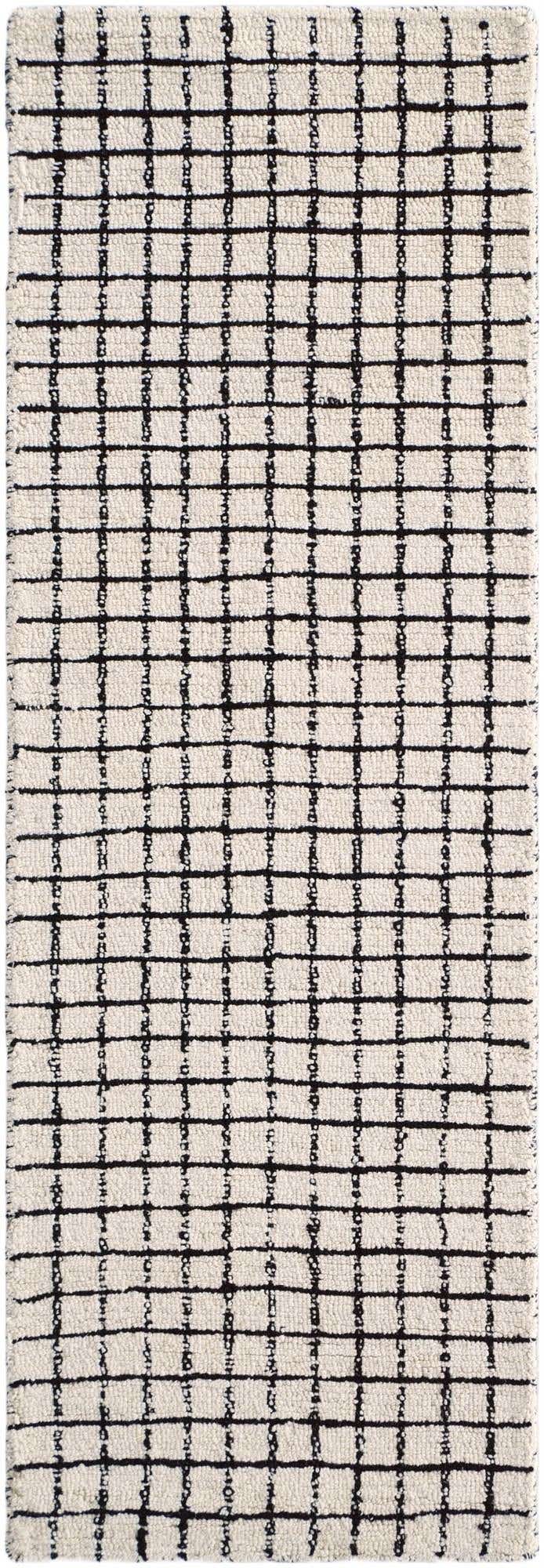2' x 6' 1 Heritage Line Wool Runner Rug
