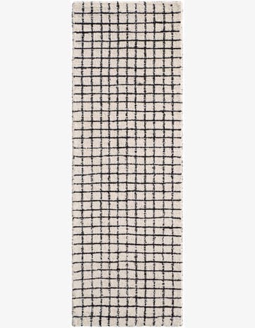 2' x 6' 1 Heritage Line Wool Runner Rug