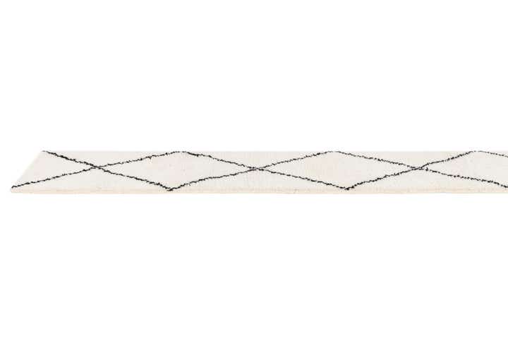 1' 3 x 8' 2 Hand Knotted Safiya Moroccan Wool Table Runner Rug