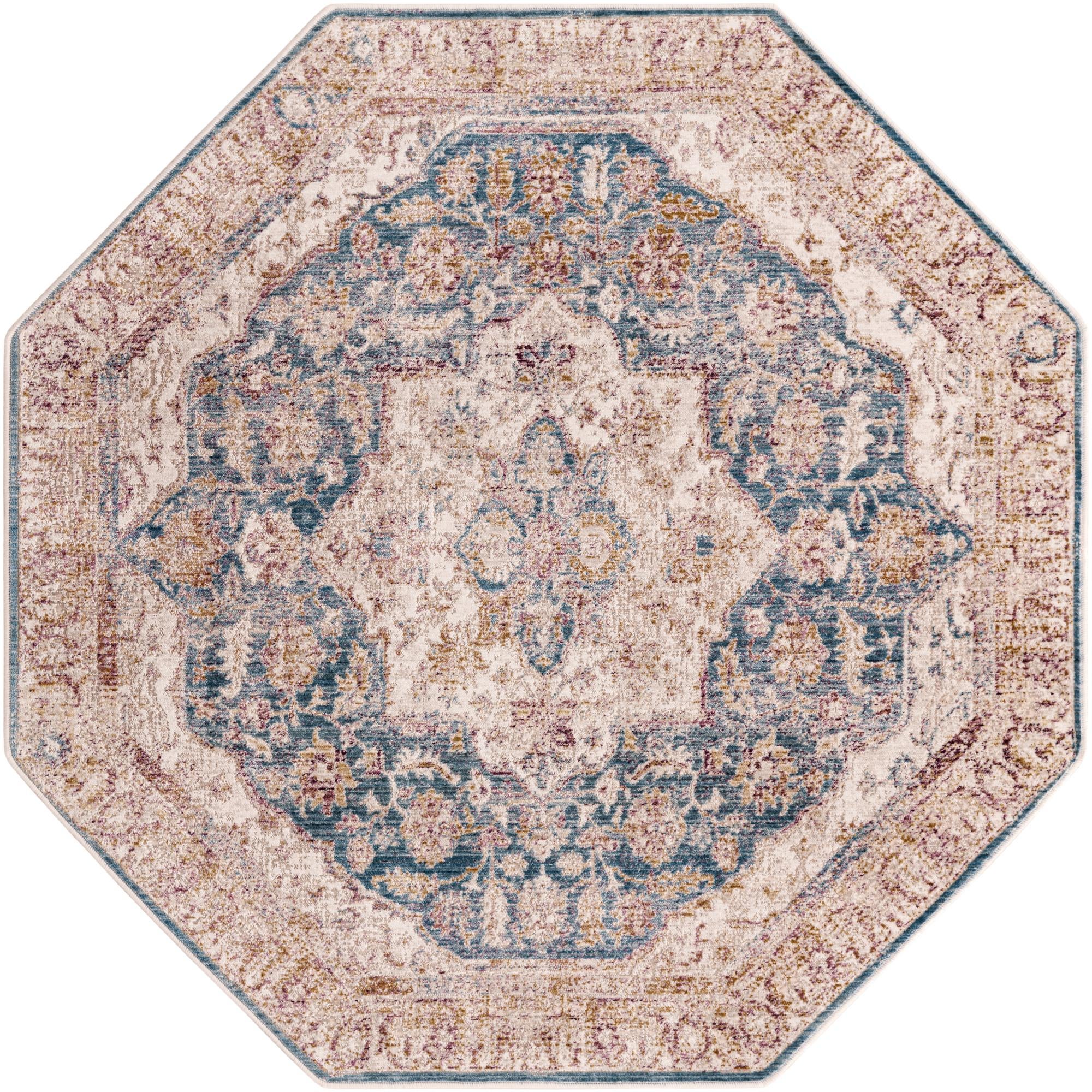 5' 3 x 5' 3 Deepa Octagon Rug