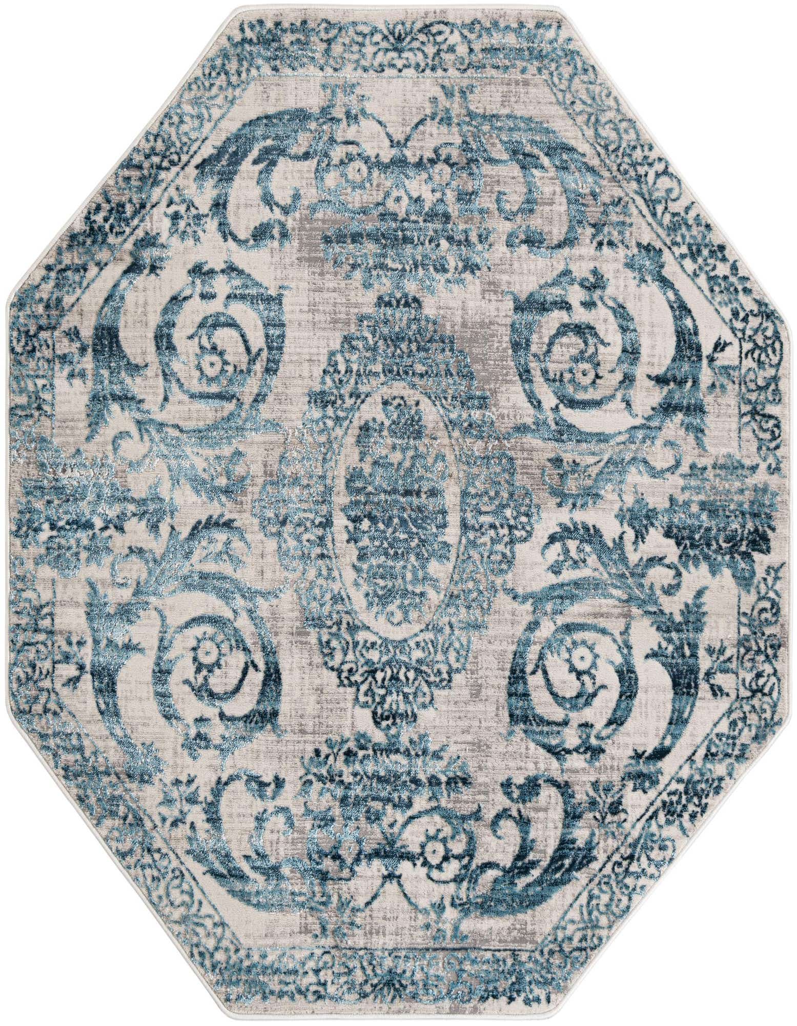 Primary image 5' 3 x 5' 3 Finsbury Octagon Rug