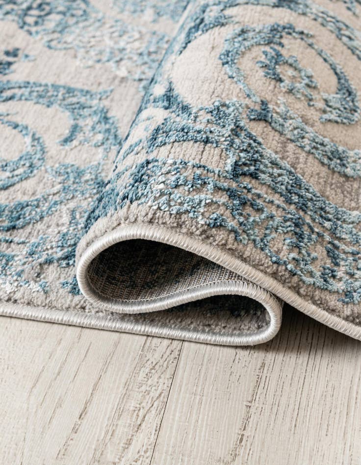 Detail image of 5' 3 x 5' 3 Finsbury Octagon Rug