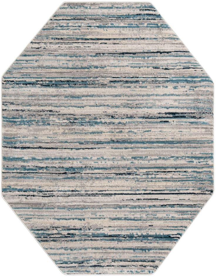 Detail image of 5' 3 x 5' 3 Finsbury Octagon Rug