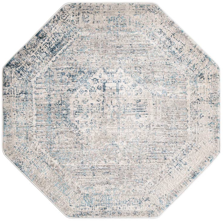 Detail image of 5' 3 x 5' 3 Finsbury Octagon Rug