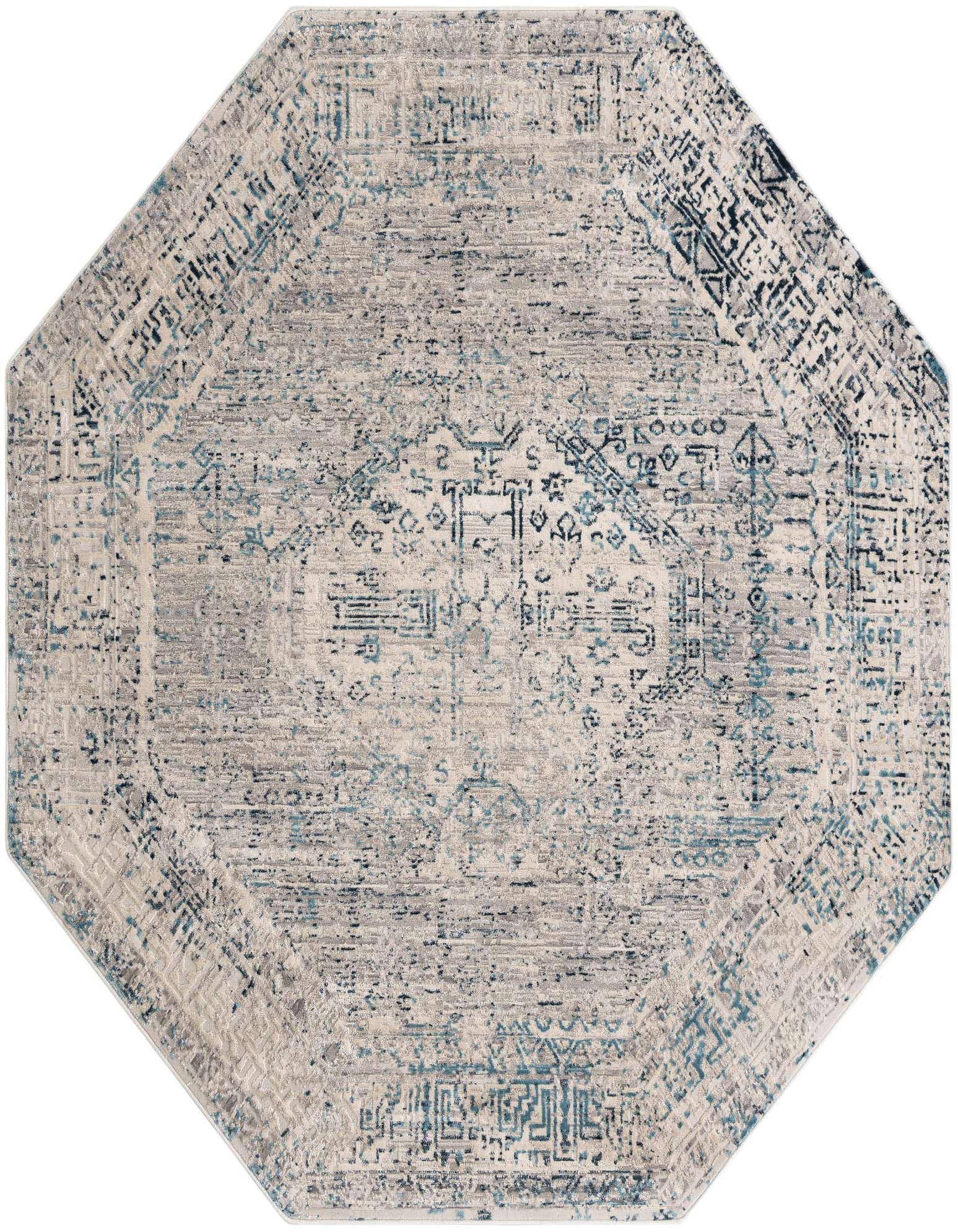 Primary image 7' 10 x 7' 10 Finsbury Octagon Rug