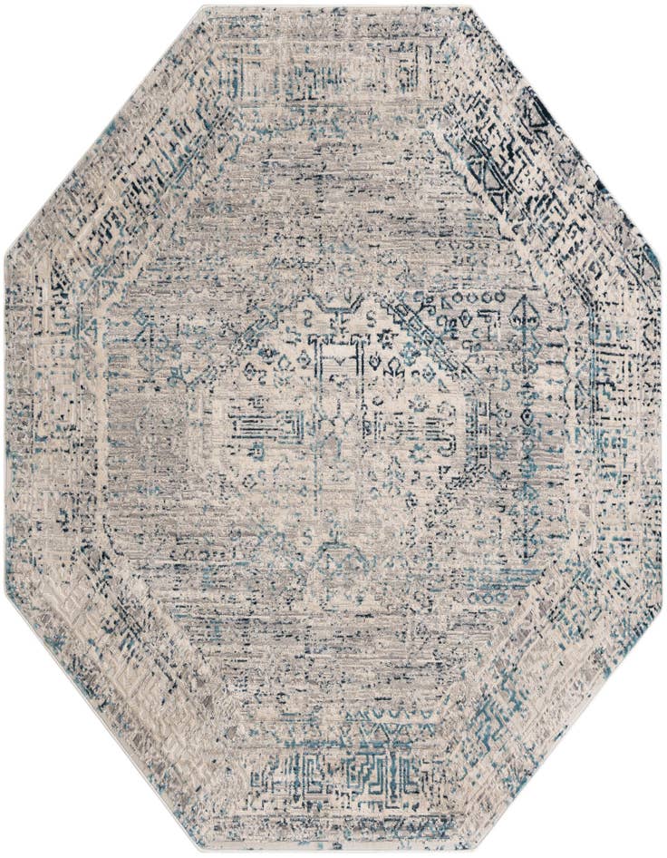 Detail image of 7' 10 x 7' 10 Finsbury Octagon Rug
