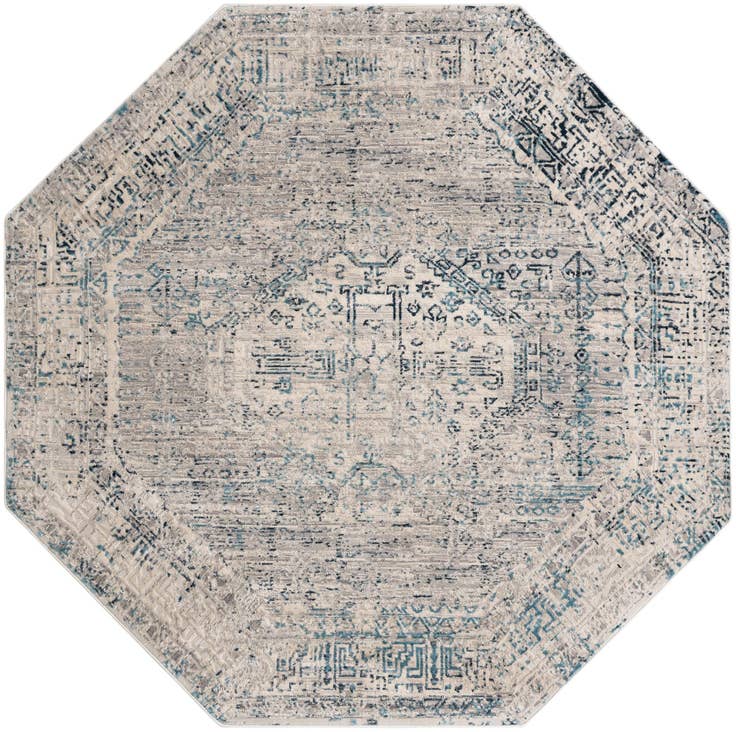 Detail image of 7' 10 x 7' 10 Finsbury Octagon Rug