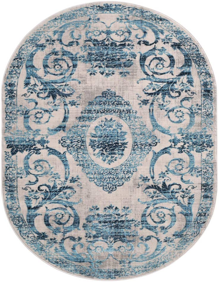 Detail image of 5' 3 x 8' Finsbury Oval Rug
